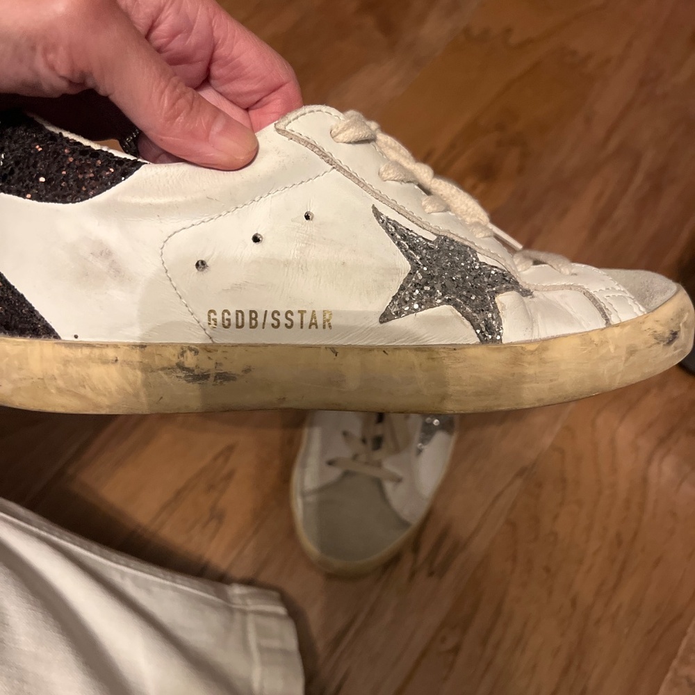 Golden Goose Leather Superstar Sneakers - Picture 9 of 13